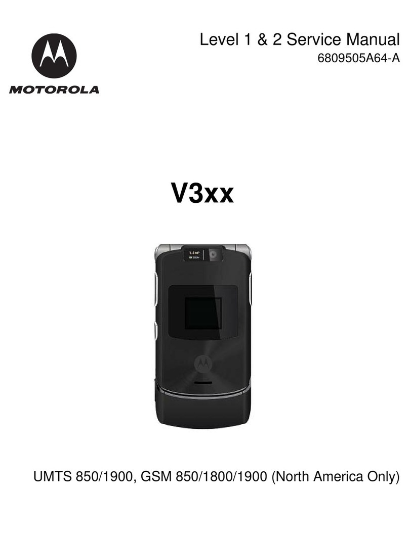 Motorola UMTS 850 User manual