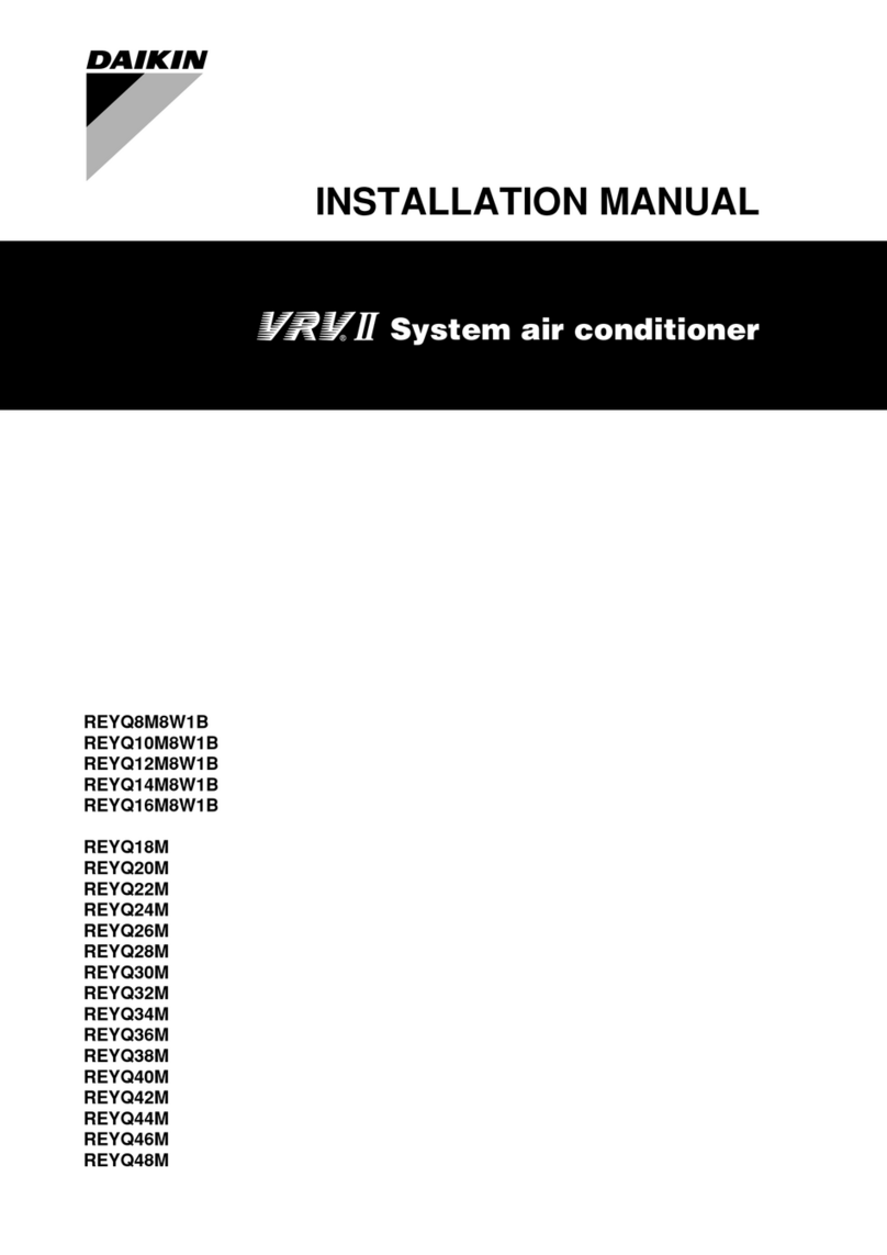 Daikin VRV II REYQ8M8W1B User manual