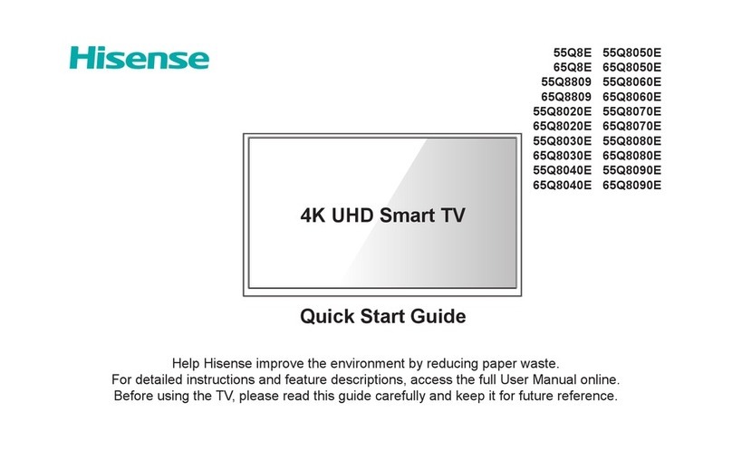 Hisense 55Q8E User manual