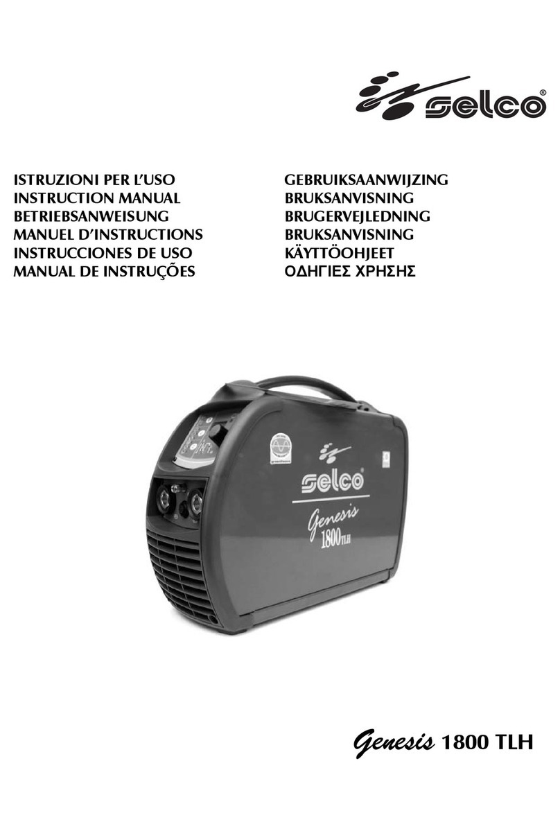 Sel Genesis 1800 TLH User manual