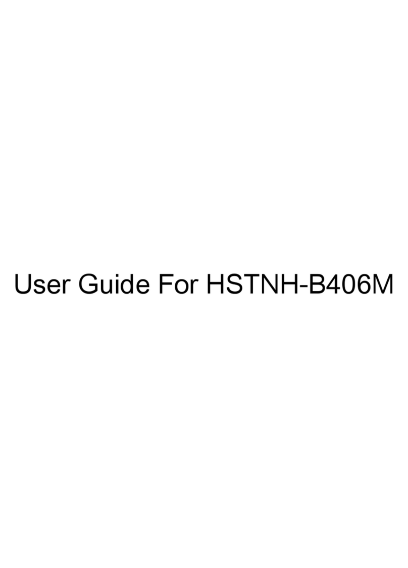 HP HSTNH-B406M user guide