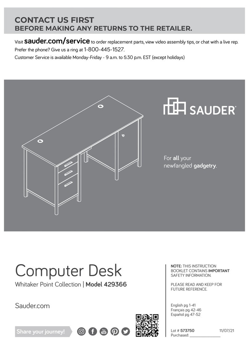 Sauder Whitaker Point 429366 manual