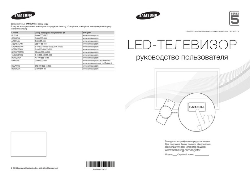 Samsung UE32F5500A User manual