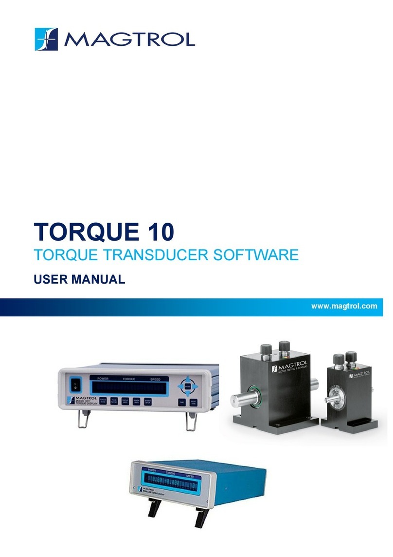 Magtrol TORQUE 10 user manual