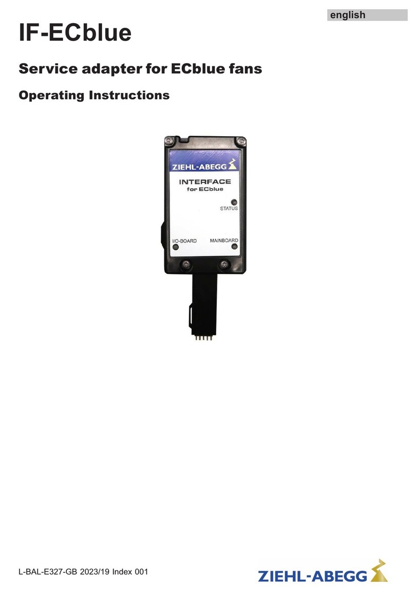 ZIEHL-ABEGG IF-ECblue operating instructions ZIEHL-ABEGG IF-ECblue operating instructions