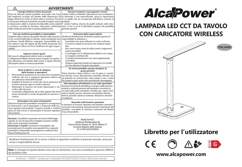 AlcaPower 500058 User manual