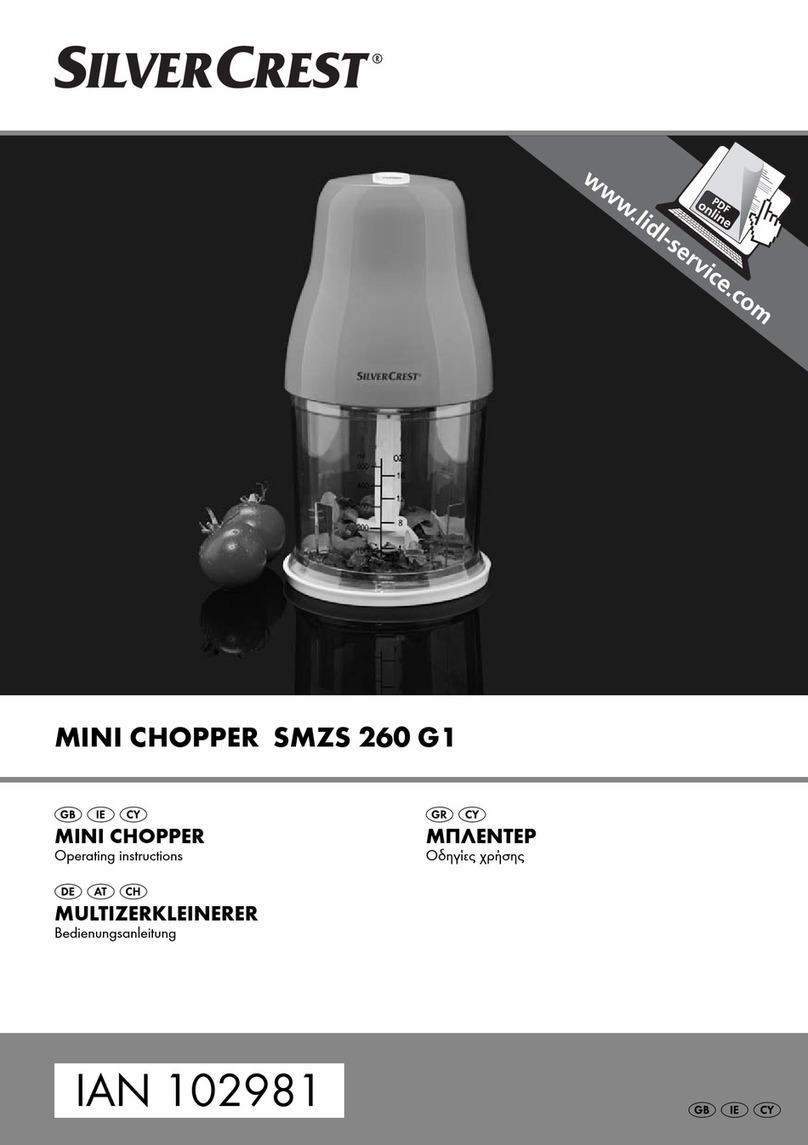 Silvercrest 102981 User manual