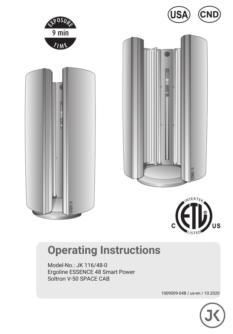 ergoline JK 116/48-0 User manual ergoline JK 116/48-0 User manual