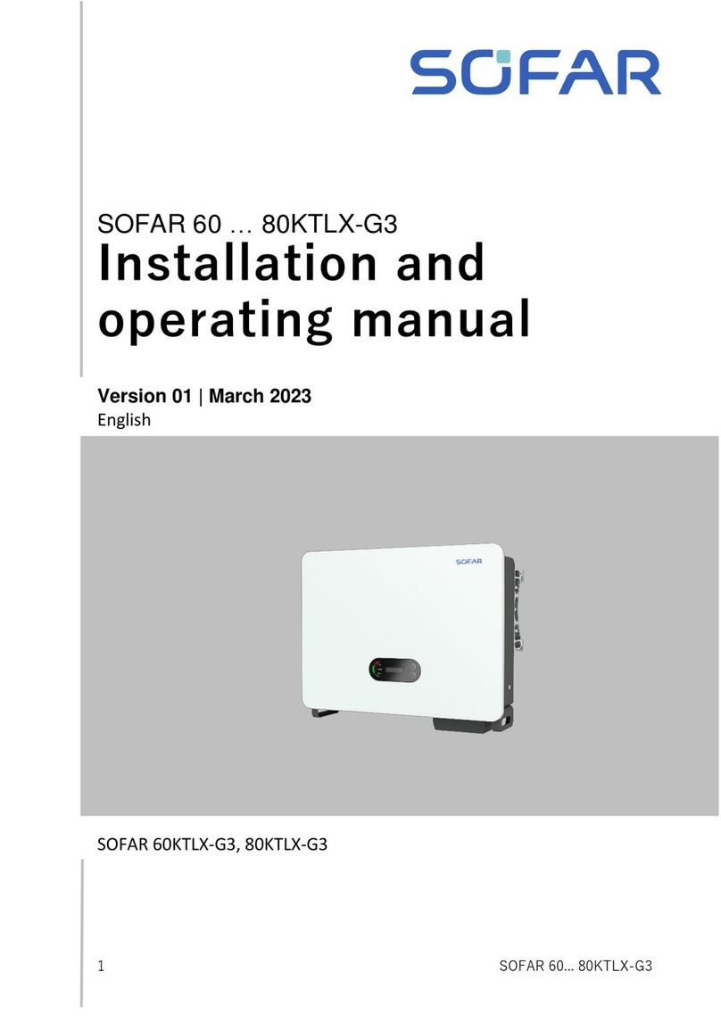Sofar 60KTLX-G3 User manual