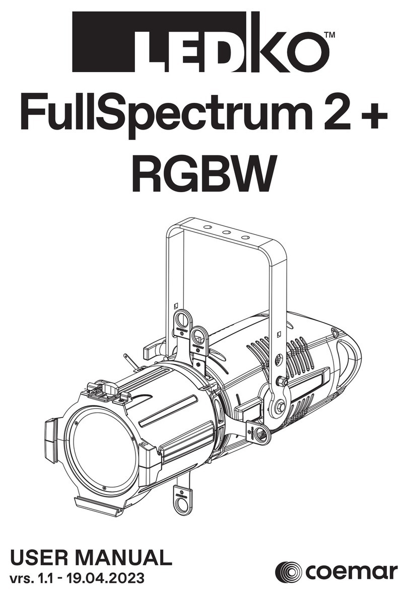 Coemar LEDko FullSpectrum Series 2 user manual