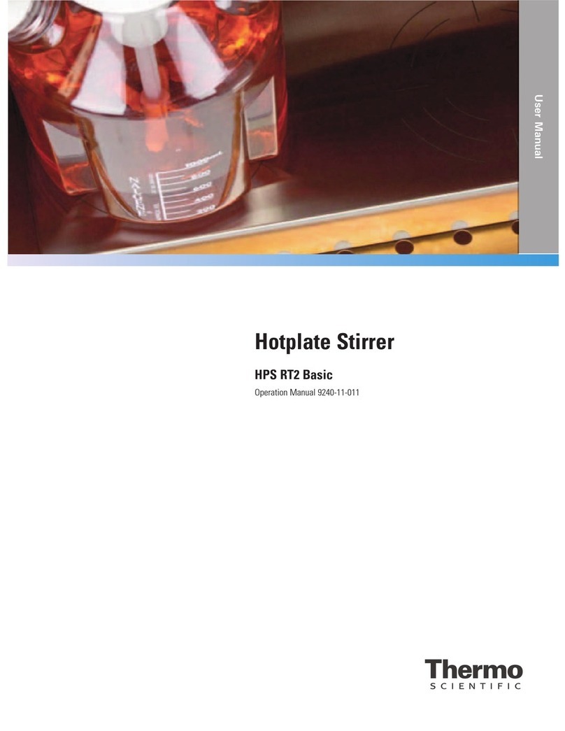 Fisher Scientific HPS RT2 Basic User manual