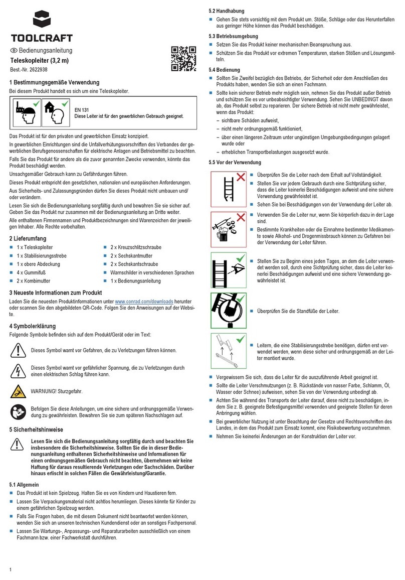 TOOLCRAFT 2622938 operating instructions