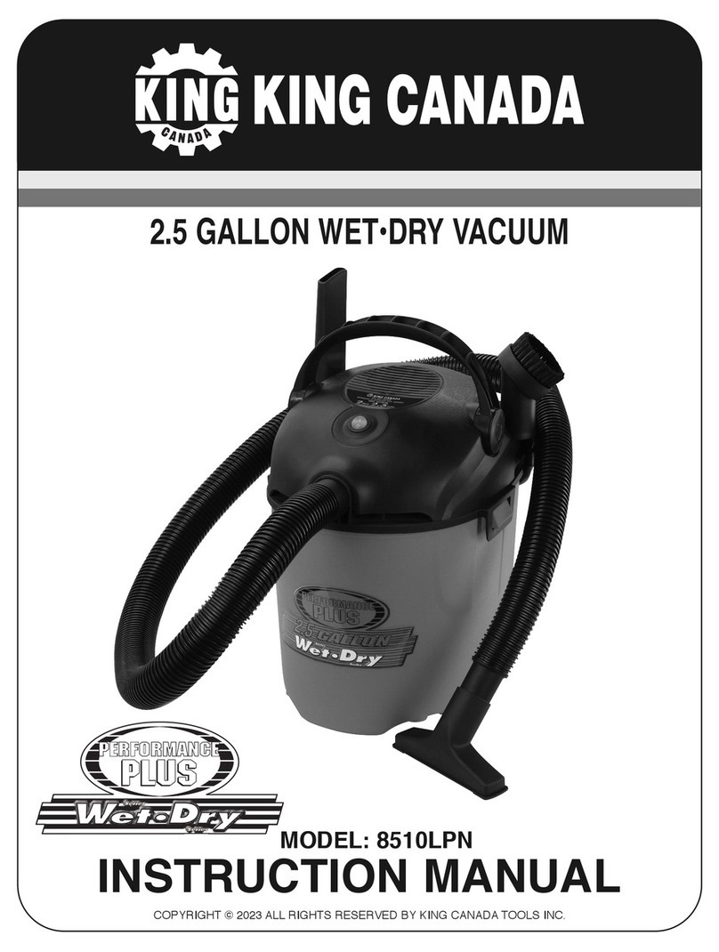 King Canada 8510LPN User manual