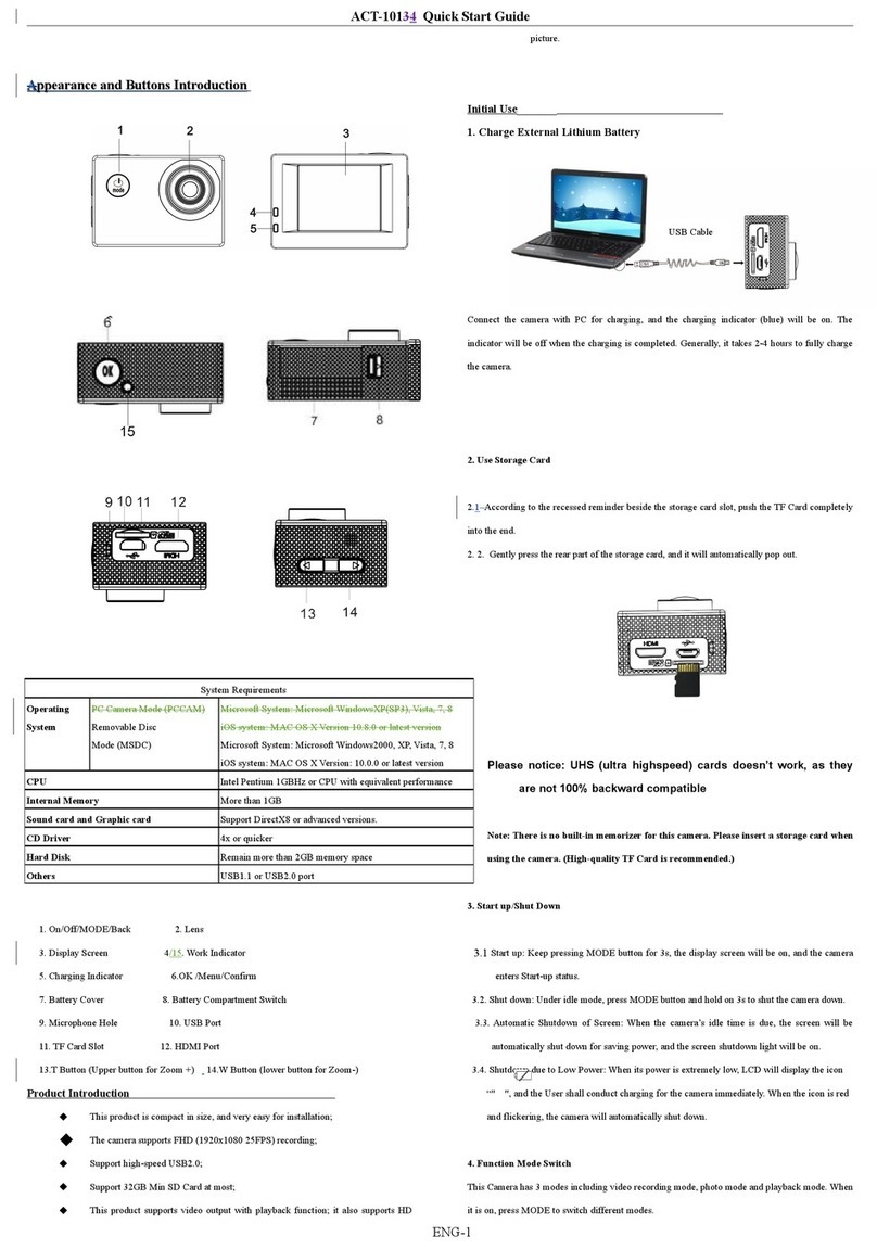 Denver ACT-10134 quick start guide