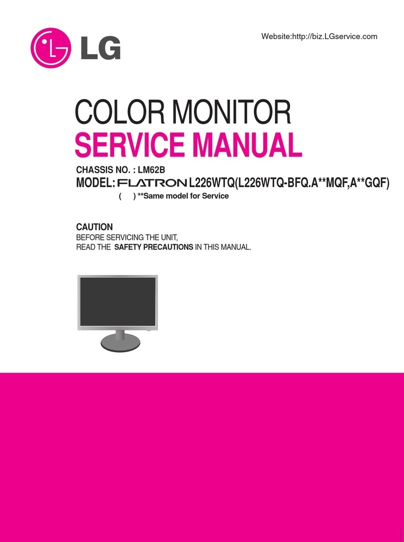 LG FLATRON L226WTQ-BFQ.A MQF Series User manual