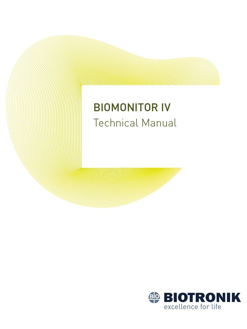 BIOTRONIK BIOMONITOR IV Technical manual