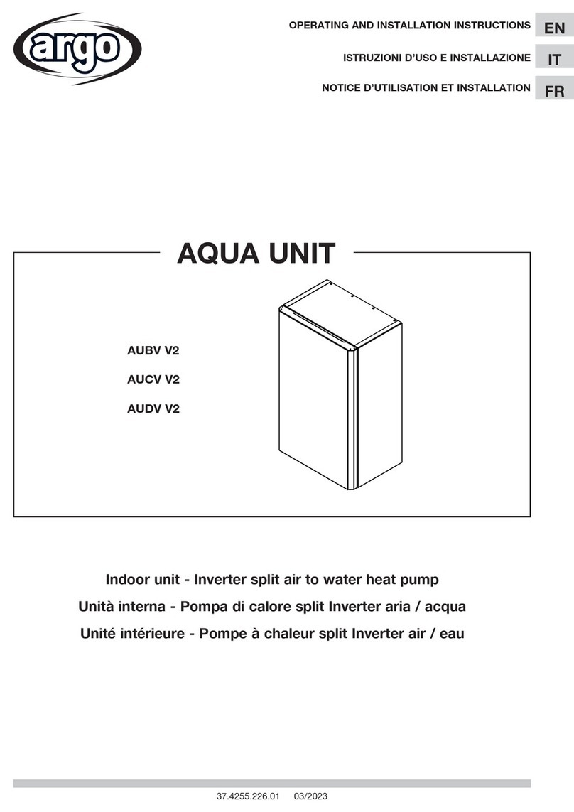 Argo AQUA UNIT AUBV V2 Operating and installation instructions Argo AQUA UNIT AUBV V2 Operating and installation instructions