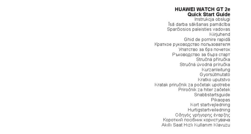 Huawei GT 2e User manual