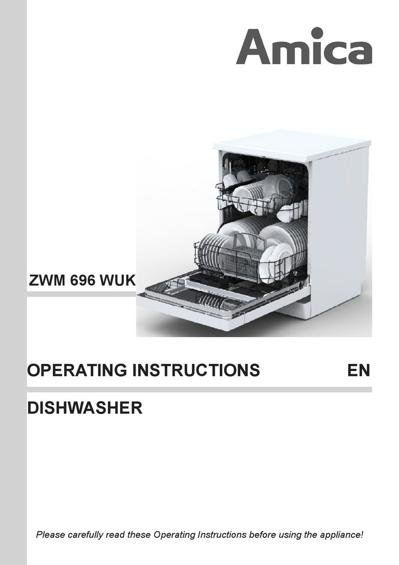 Amika ZWM 696 WUK operating instructions