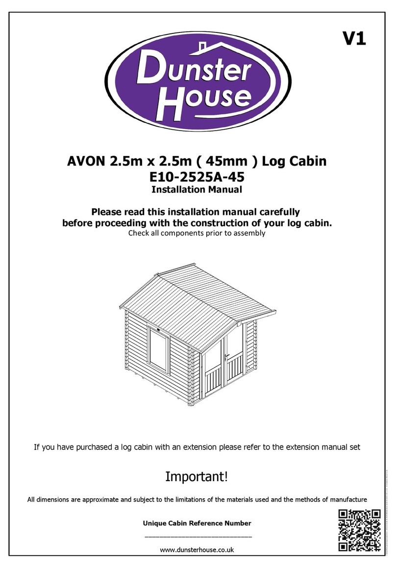 Dunster House AVON E10-2525A-45 User manual Dunster House AVON E10-2525A-45 User manual