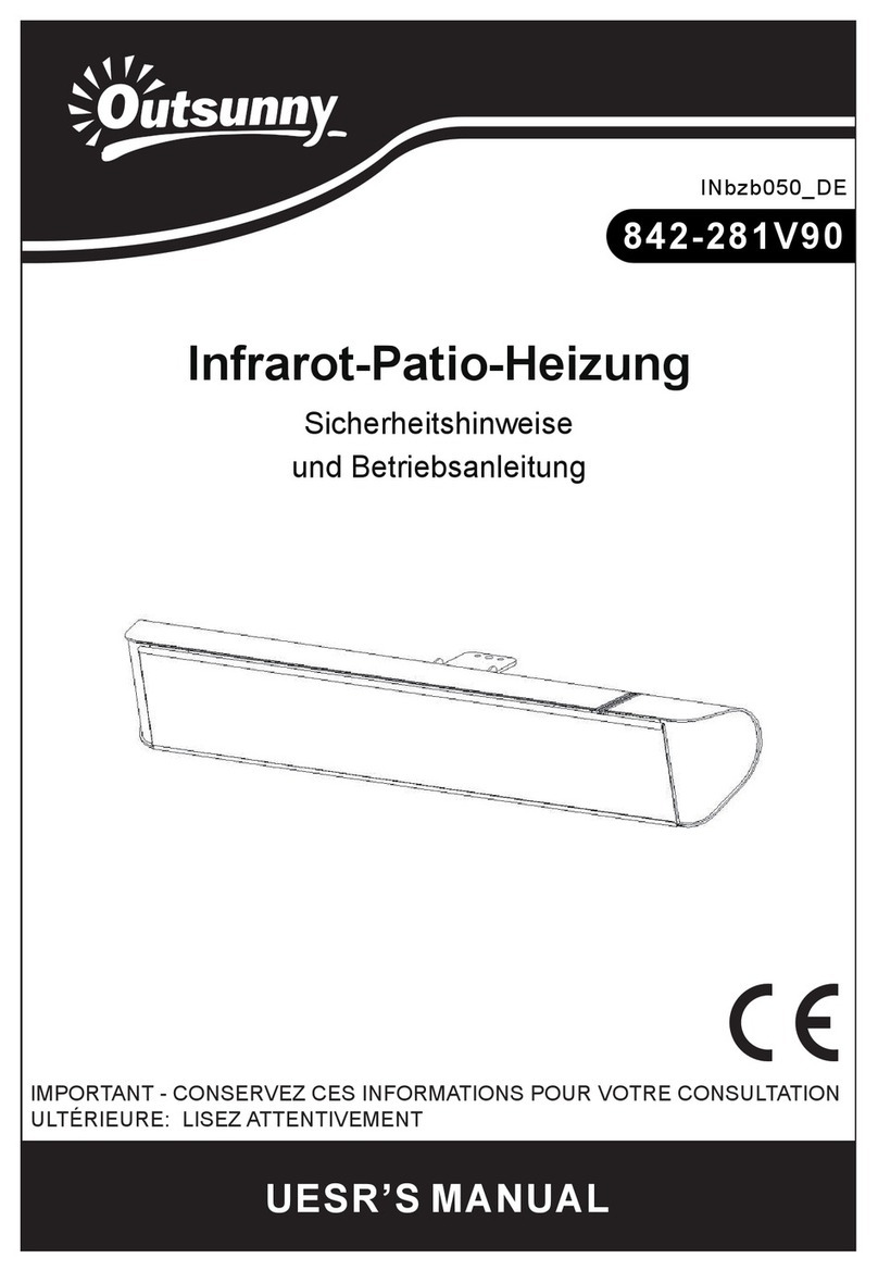 Outsunny 842-281V90 manual