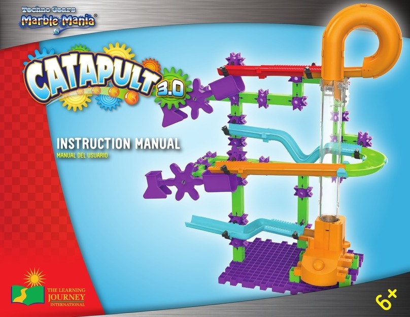 The Learning Journey Techno Gears Marble Mania Catapult 3.0 User manual The Learning Journey Techno Gears Marble Mania Catapult 3.0 User manual
