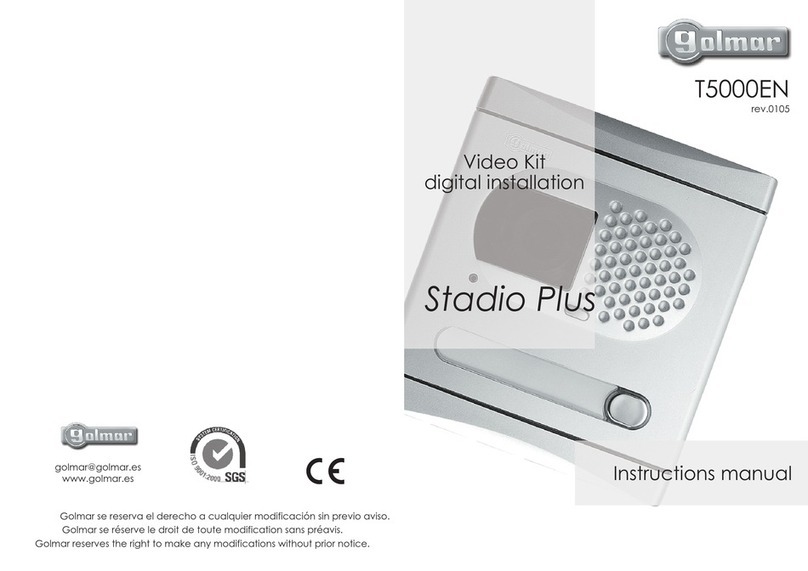 golmar Stadio Plus T5000EN User manual