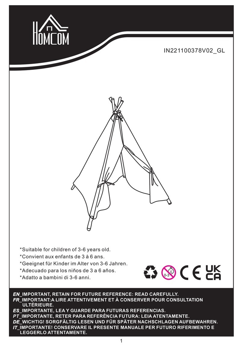 HOMCOM 331-019 manual