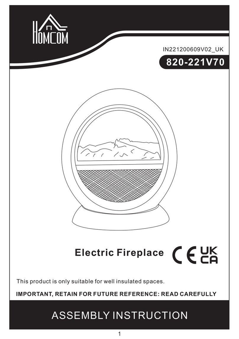 HOMCOM YH-09 User manual