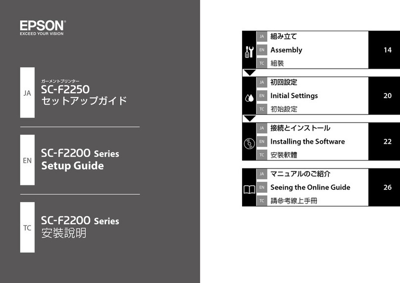Epson SC-F2200 Series User manual