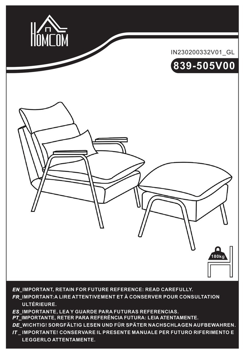 HOMCOM 839-505V00 manual