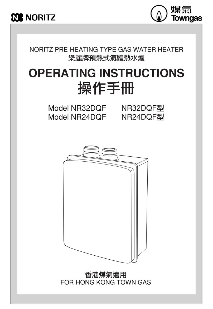 Noritz NR32DQF operating instructions
