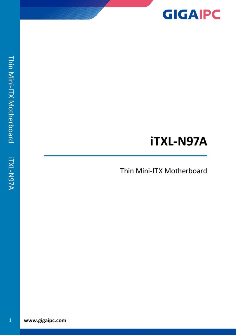 GIGAIPC iTXL-N97A User manual GIGAIPC iTXL-N97A User manual