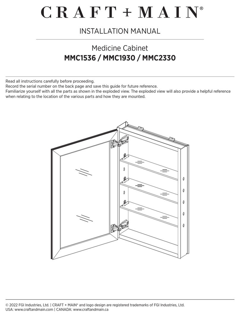 Craft+Main MMC1536 User manual Craft+Main MMC1536 User manual