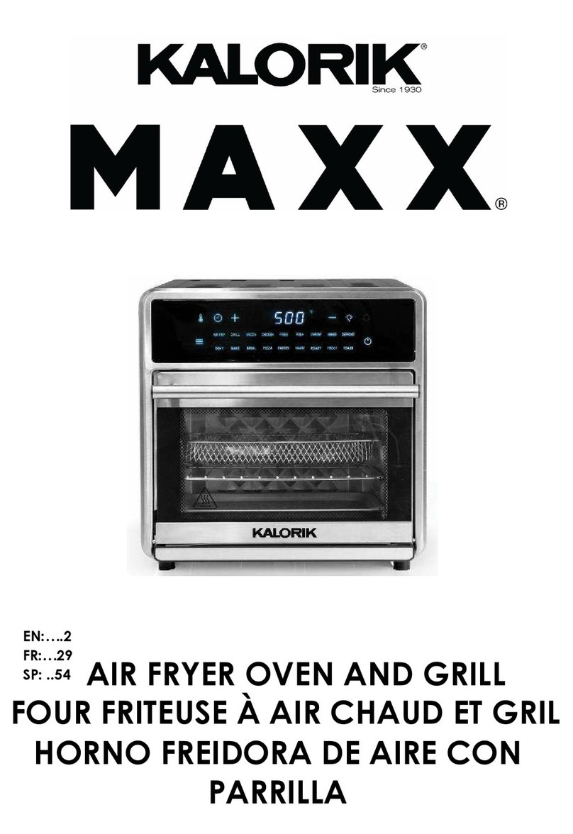 Kalorik MAXX AFO 52096 BK manual