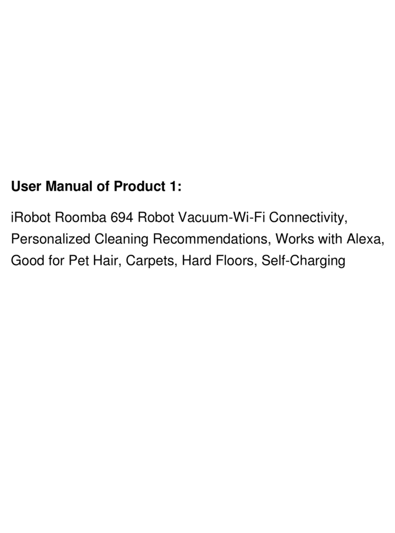 iRobot Roomba 694 User manual