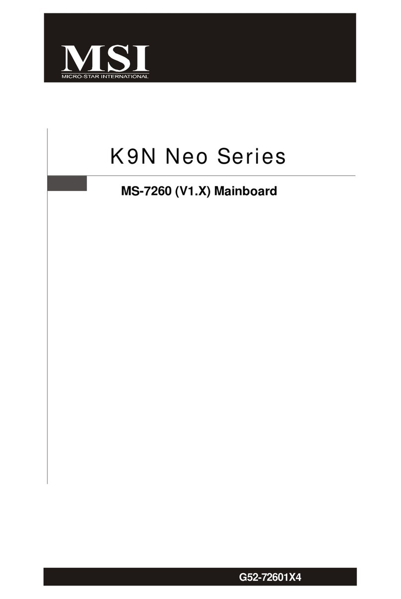 MSI K9N Neo V3 Series User manual MSI K9N Neo V3 Series User manual