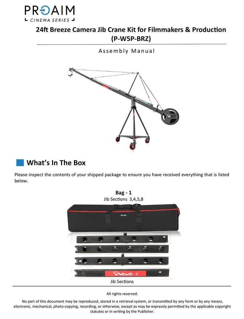 PROAIM Cinema P-W5P-BRZ User manual PROAIM Cinema P-W5P-BRZ User manual