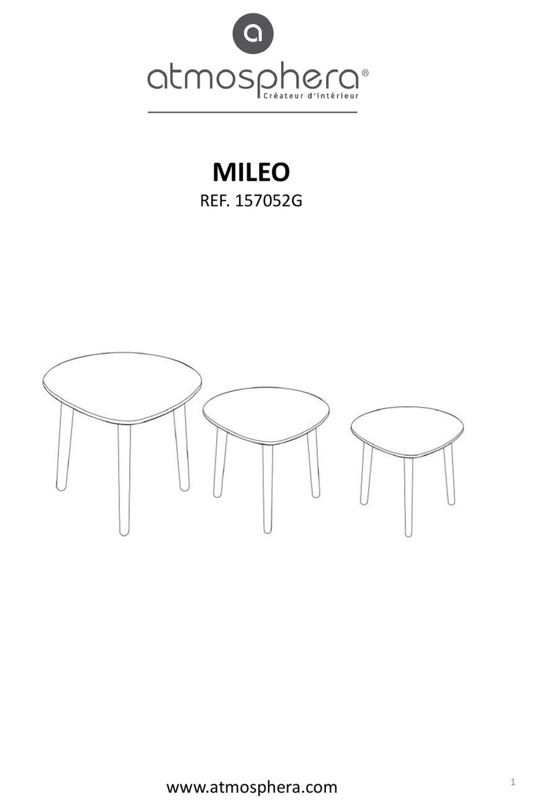atmosphera MILEO 157052G User manual atmosphera MILEO 157052G User manual