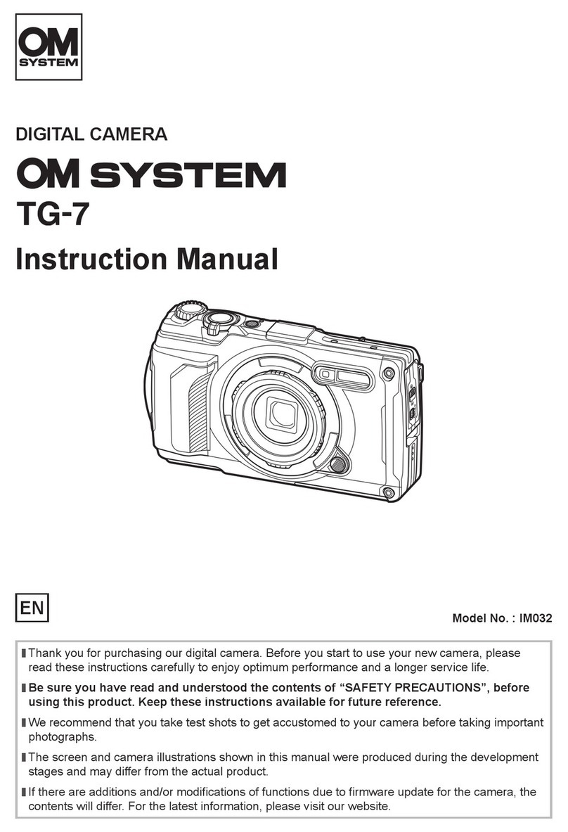 OM SYSTEM TG-7 instruction manual
