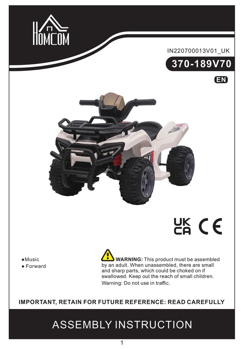 HOMCOM 370-189V70 Assembly instruction