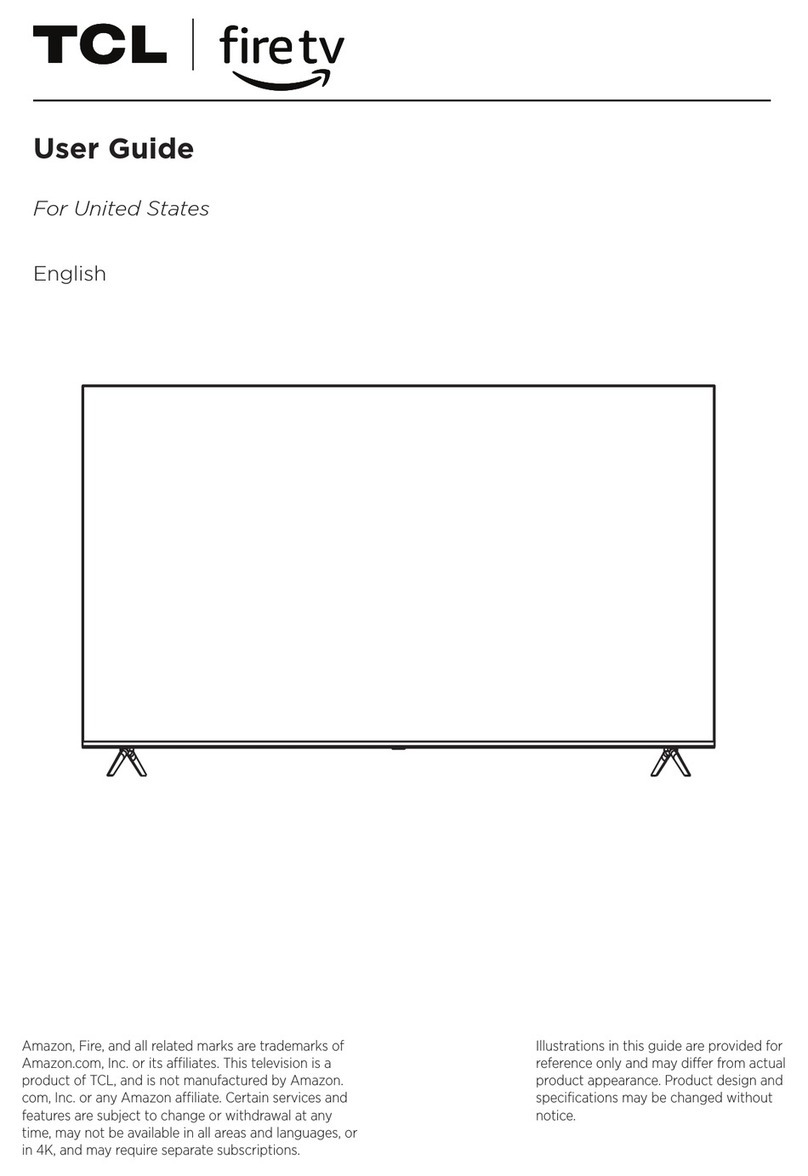 TCL fire TV 65Q650F User manual