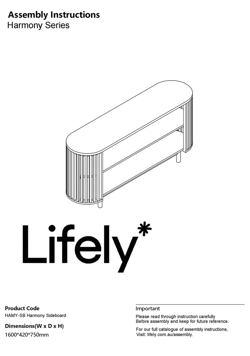 Lifely Harmony Series Assembly instructions