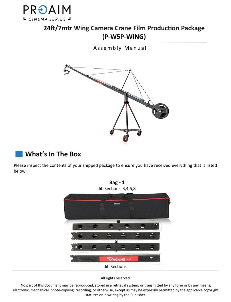 PROAIM CINEMA P-W5P-WING Assembly manual