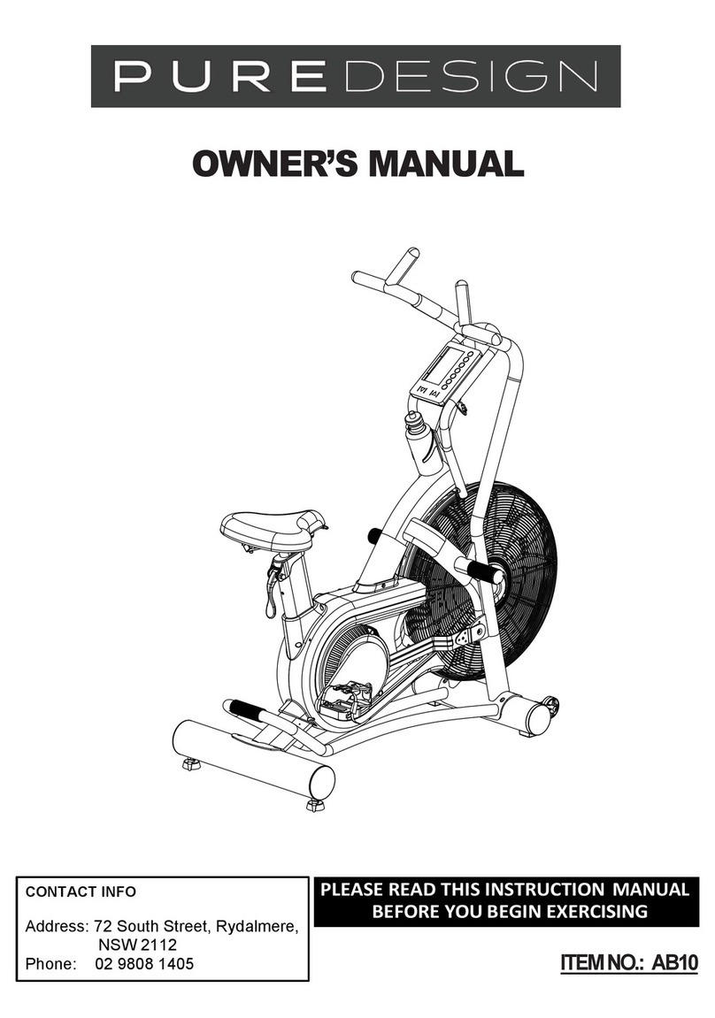 Pure Design Fitness AB10 owner's manual