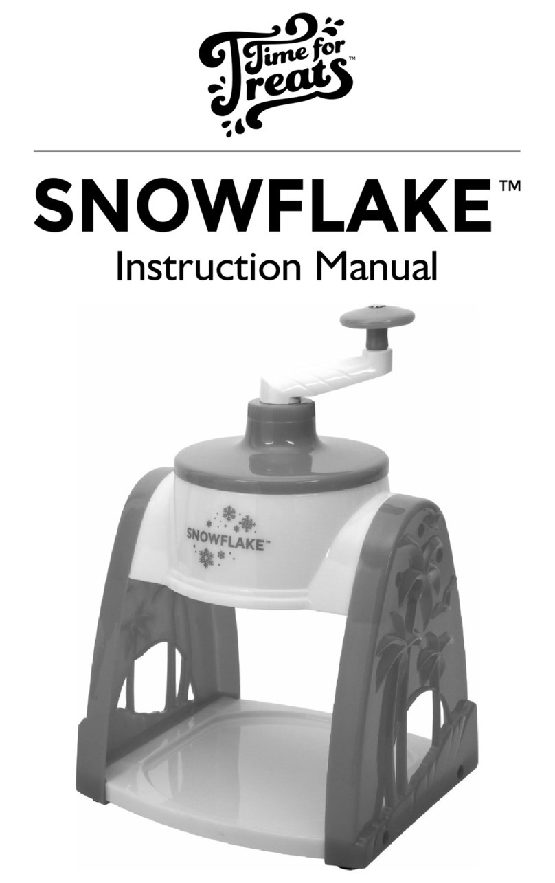 VKP Brands Time For Treats SNOWFLAKE VKP1101 instruction manual