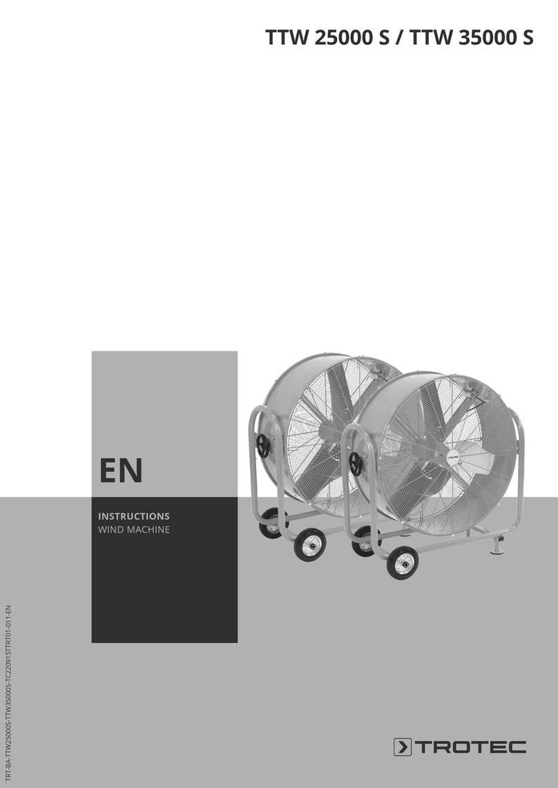 Trotec TTW 25000 S User manual