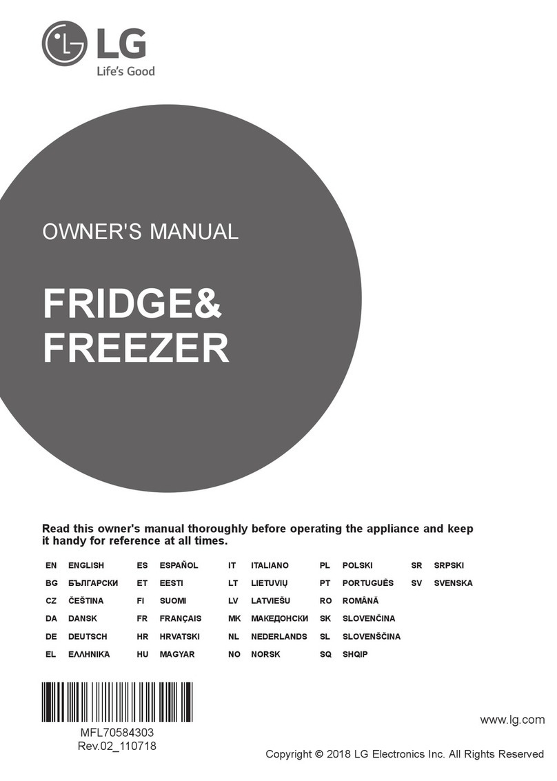 LG GBB62SWFFN owner's manual