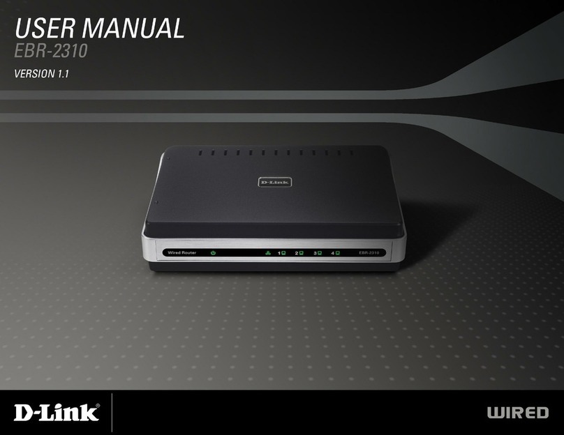 D-Link EBR-2310 User manual D-Link EBR-2310 User manual