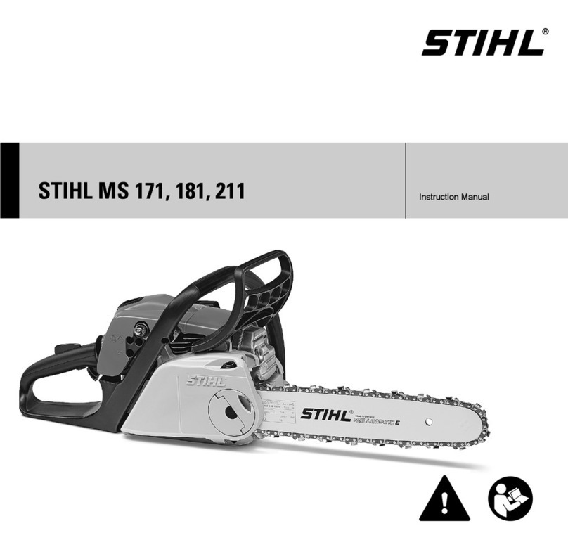 Stihl MS 181 User manual